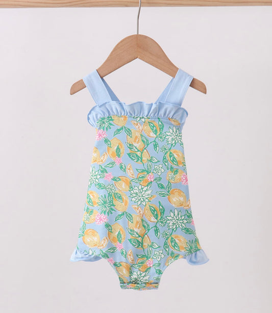 Girl Lemon Squeeze Bubble