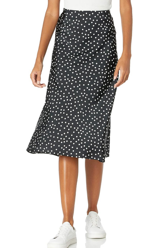 Ladies The Drop Polka Dot Skirt