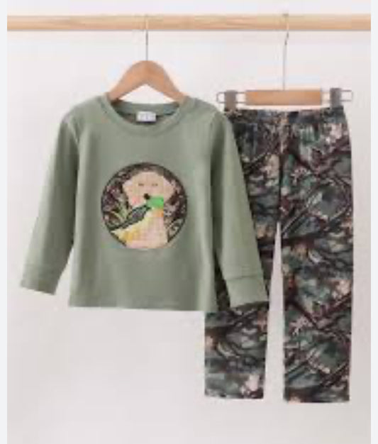 Boys Hunting Pant Set