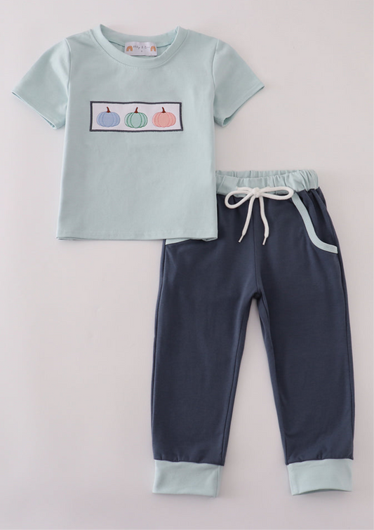 Boys Pumpkin Set