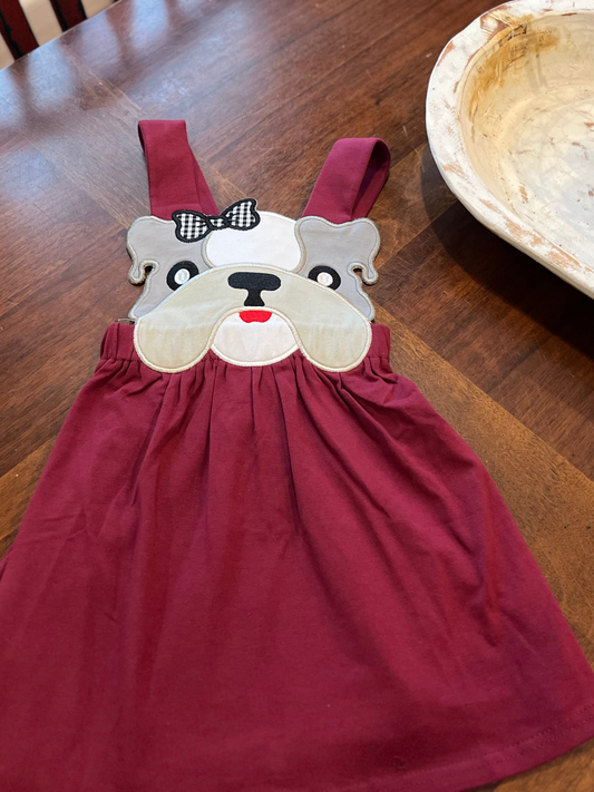 Girl Bulldog Dress