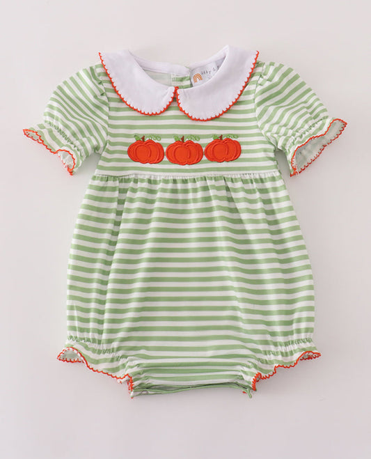 Girl Stripe Pumpkin Bubble