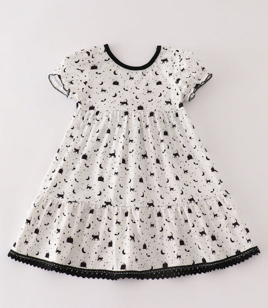 Girl White Halloween Dress
