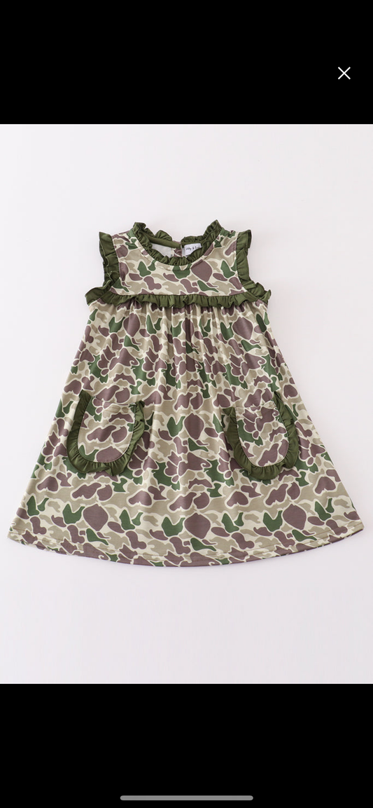 Girl Camo Dress